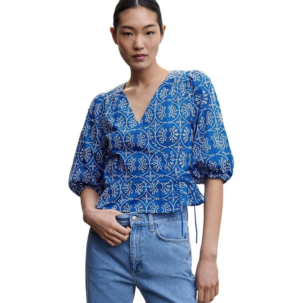 MNG 'Zafi' Blouse - Picture 1 of 6